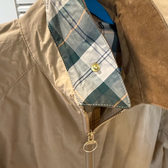 Barbour Campbell showerproof Jacket rareRoyal Warrants HMTQ and POW Plus 1X EUC - Picture 6 of 8